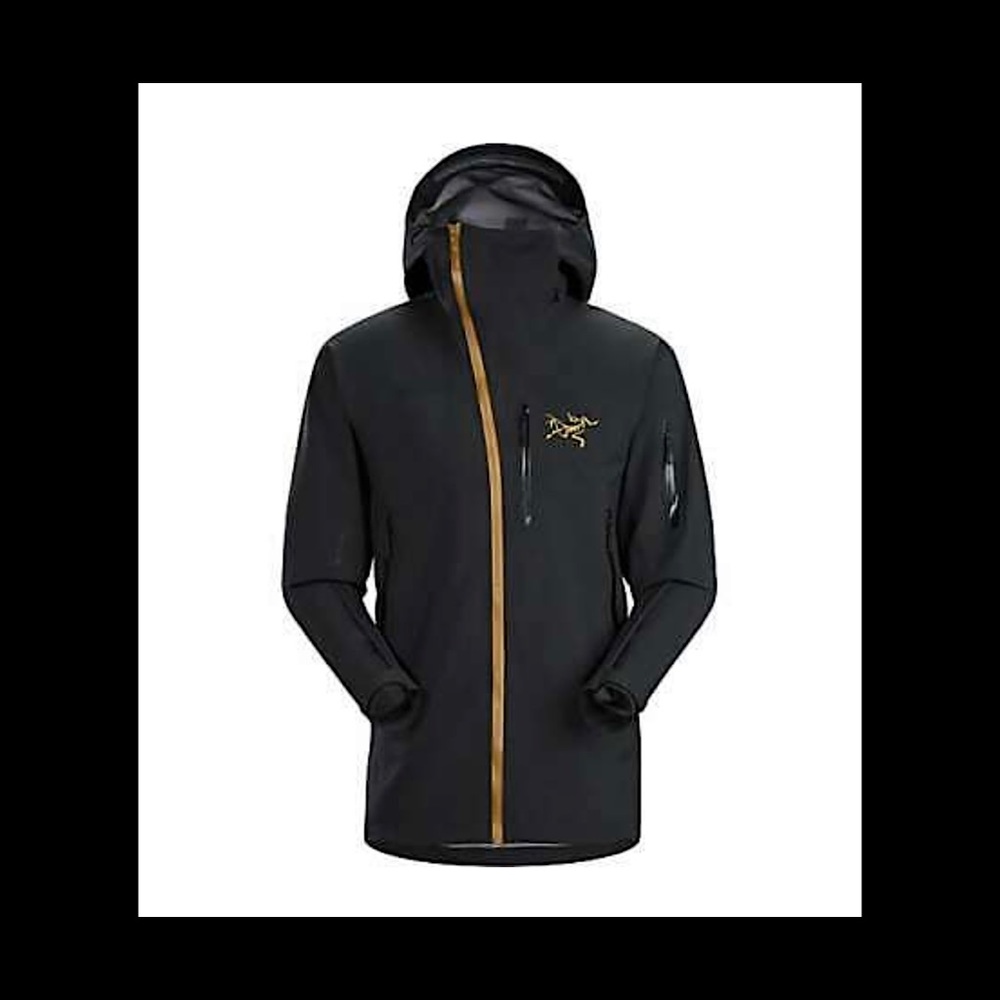 (SOLD) Arc'teryx Sidewinder Jacket (Gore-Tex Shell) 24k Black XL (Mens)